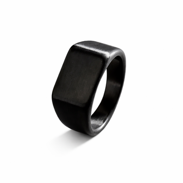 VARNOX — RectaForge™ Steel Signet Ring