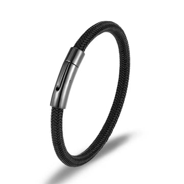 VARNOX — Steel Wire Rope Cuff Bracelet